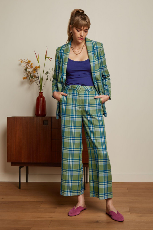 Buy Pista Green Trousers & Pants for Men by SOJANYA Online | Ajio.com